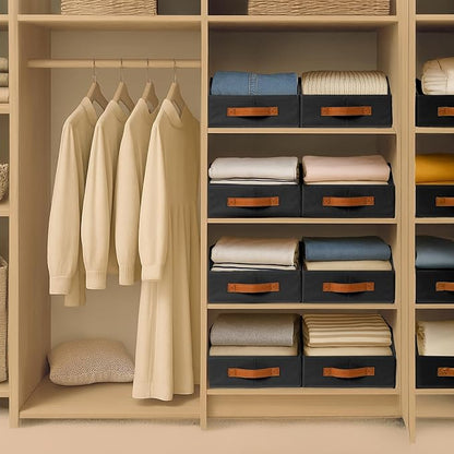 Homsorout Fabric Storage Bins for Organizing