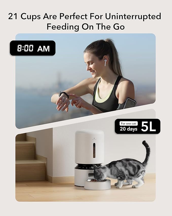 PETLIBRO Automatic Cat Feeder, Automatic Dog Food Dispenser