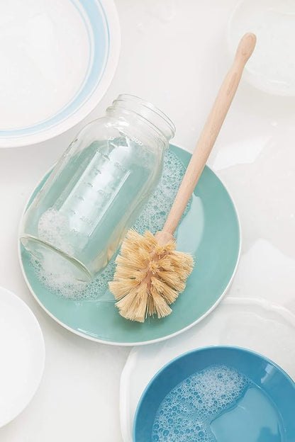 Fox Run Kitchen Brush, Natural Horsehair Fiber Bottle and Tumbler Brush