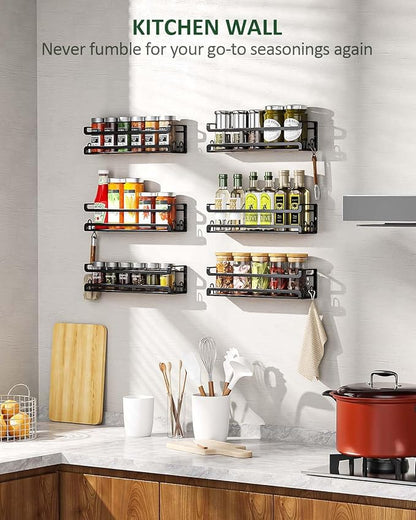 Doakhirmit Wall Mounted Spice Rack