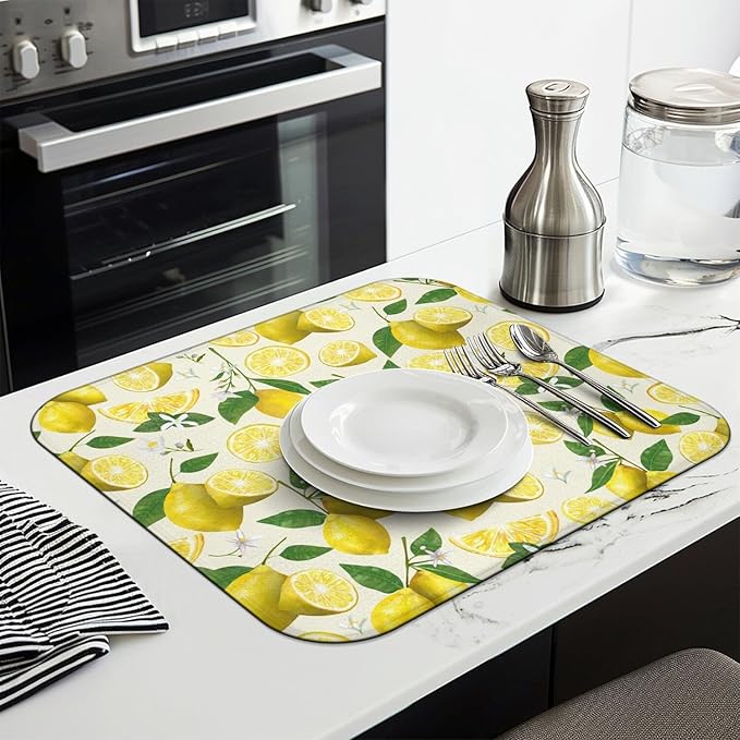 Dish Drying Mat Drainer Pads