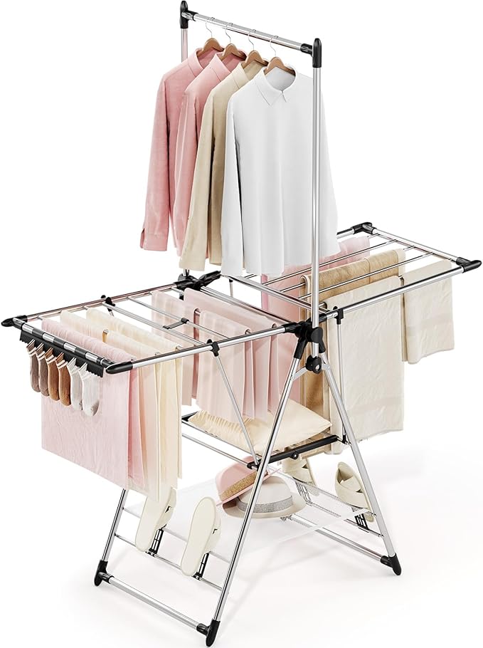APEXCHASER Clothes Drying Rack
