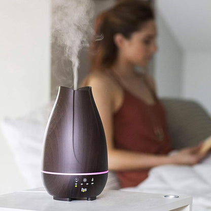 HealthSmart Essential Oil Diffuser, Cool Mist Humidifier and Aromatherapy