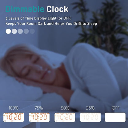 JALL Sunrise Alarm Clock White Noise Sound Machine