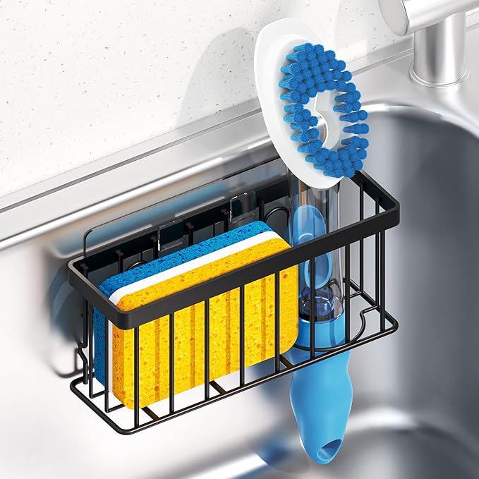MURLONG Sponge Holder for Kitchen Sink, Sink Caddy Organizer