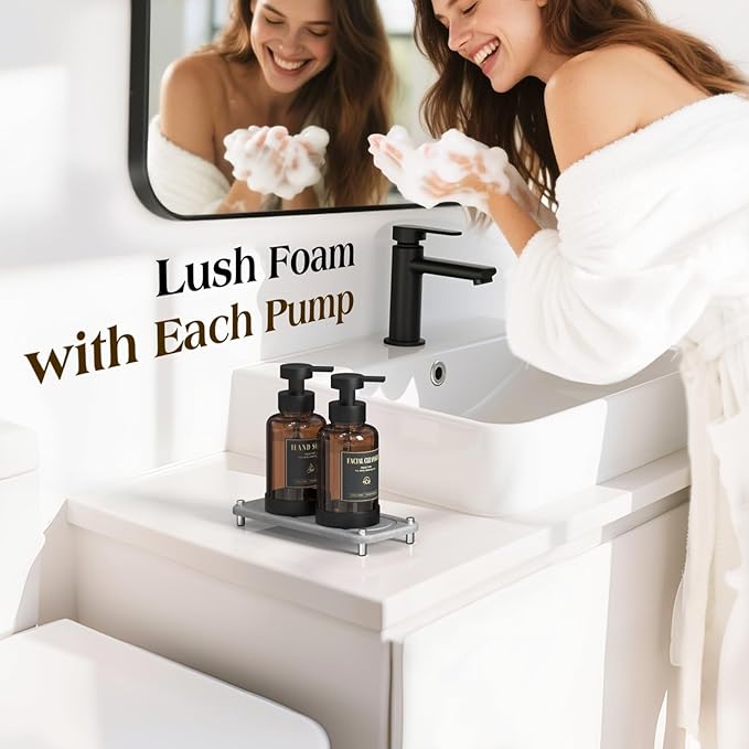 Luxspire Foaming Soap Dispenser, Non-Slip Hand Soap Dispenser