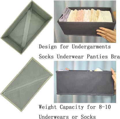 Bructhun Sock Drawer Organizer 3 Pack