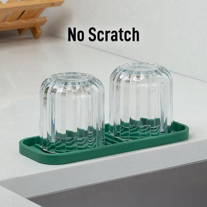 Zulay Kitchen Silicone Sponge Holder