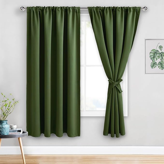 JIUZHEN Christmas Blackout Curtains