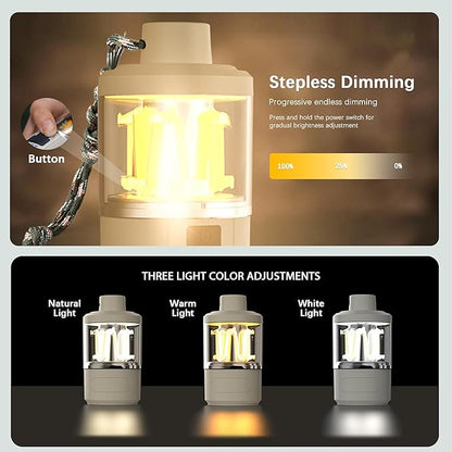 Ultra Bright LED Camping Light, Waterproof Camping Light, Portable Tent Light, Long Endurance Emergency Lighting, Outdoor Night Fishing Light