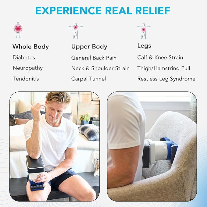 MedMassager Body Massager Classic | Deep Tissue Massage Therapy Unit, at-Home