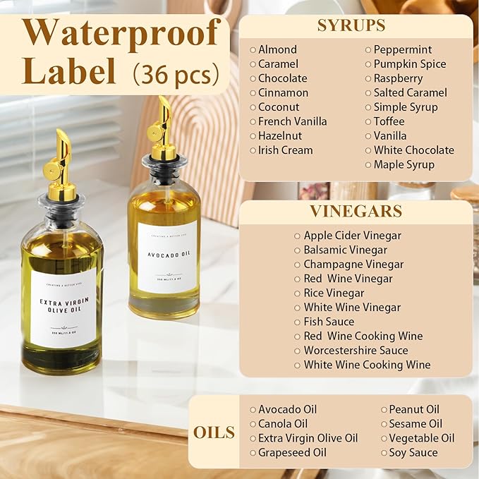 Olive Oil Dispenser Bottle