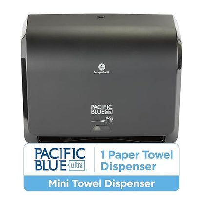 Georgia-Pacific Pacific Blue Ultra 9" Mini Automatic Paper Towel Dispenser by