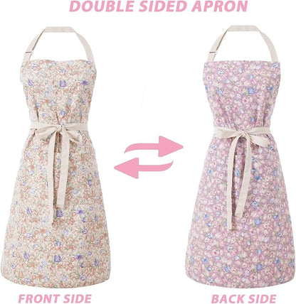 Aoomzoon Kitchen Aprons for Women