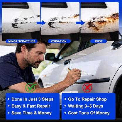 GB8/WA384A Mosaic Black Touch Up Paint Compatible with Chevrolet, Car Paint Scratch Remover for Nicks & Chips Repair, Automotive Paints Exact Match Chevy Silverado/Equinox/Malibu/Traverse