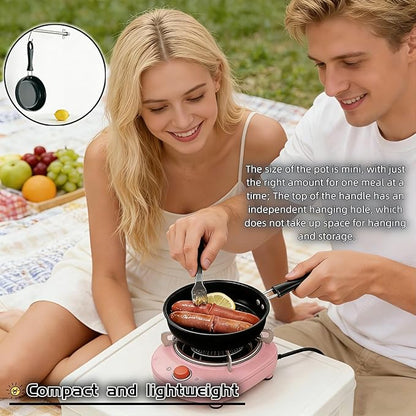 4.7 Inch Mini Skillet, Non-Stick Egg Pan