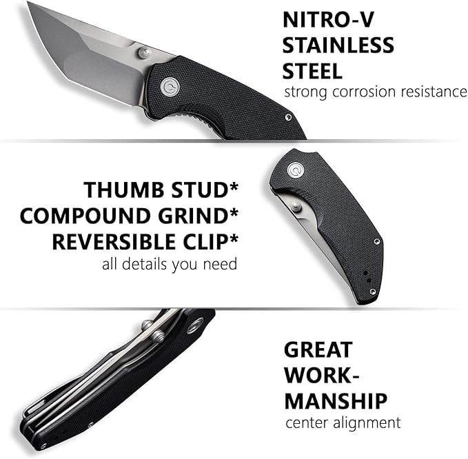 CIVIVI Thug 2 Pocket Knife C20028C