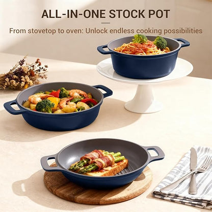 Ammeloo 4.5 Qt Non Stick Soup Pot