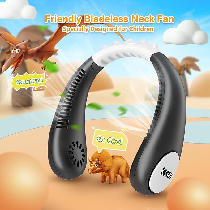 Kids Neck Fan, Portable Bladeless Fans