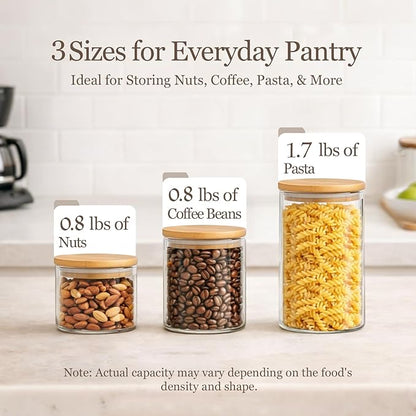 ComSaf Glass Storage Containers