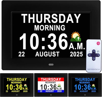 Véfaîî 2025 New, Digital Dementia Clock