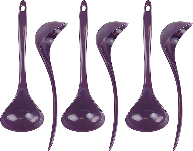 Reston Lloyd Melamine Soup Ladle Kitchen Utensil, Durable BPA-Free Plastic