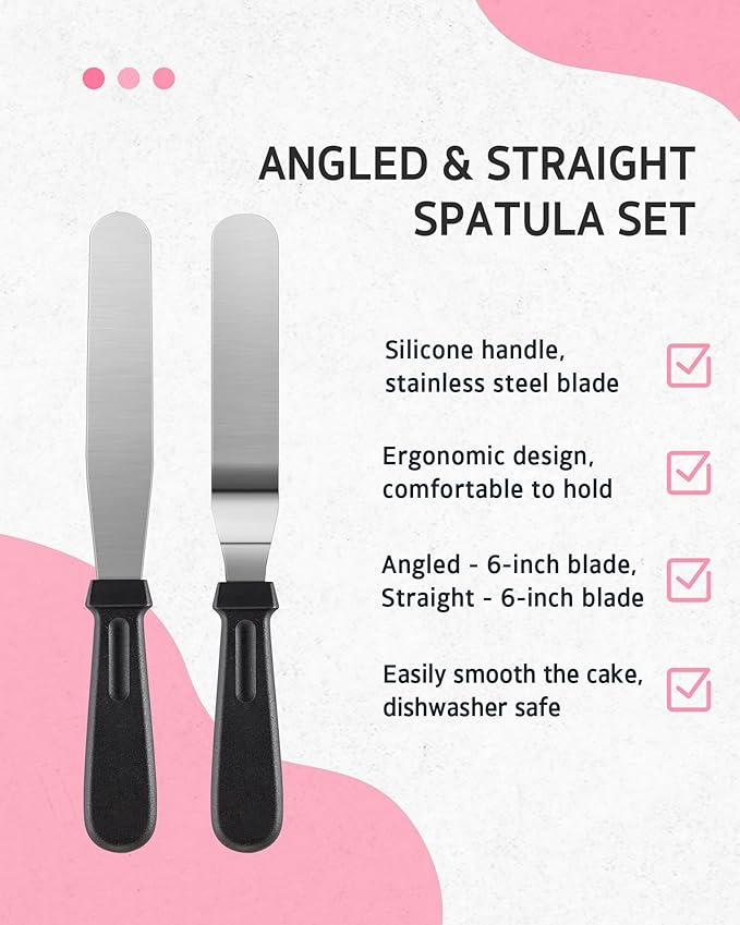 Syntus 65 PCs Cake Decorating Kit