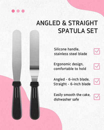 Syntus 65 PCs Cake Decorating Kit