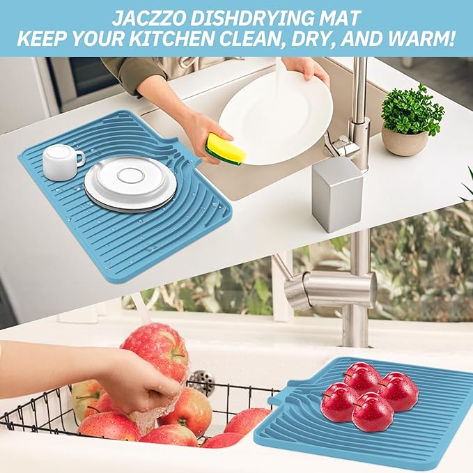 Dish Drying Mat for Kitchen Counter,