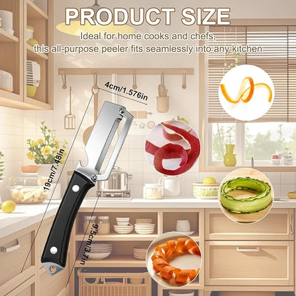 2PCS Premium 2-in-1 Vegetable Peeler
