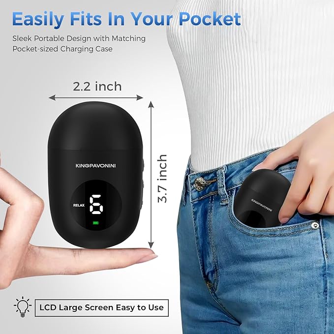 KingPavonini Wireless TENS Unit, Muscle Stimulator