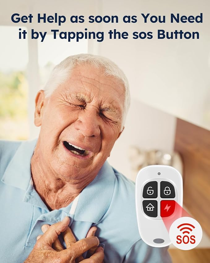 tolviviov Alarm System for Home Security, Door Alarm Systems, App Alerts