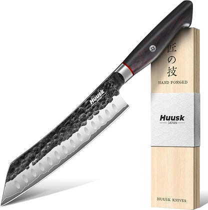 Huusk Santoku Japanese Chef Knife