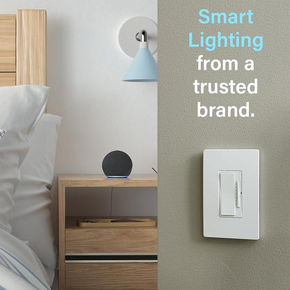 Legrand Radiant® Wi-Fi Matter Smart LED Dimmer, Effortless Setup, Enhanced