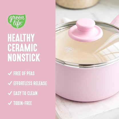 GreenLife 2.5QT Nonstick Saucepan