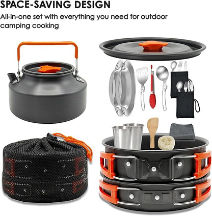 Camping Cookware Mess Kit