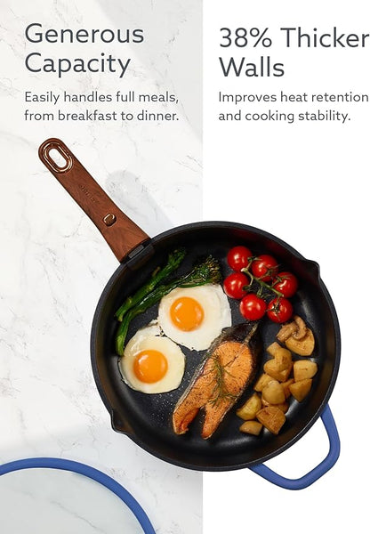CAROTE 20Pcs Titanium Cookware Set, Pots and Pans Set Non Stick, Kitchen