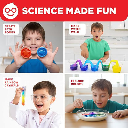 Doctor Jupiter Ultimate Science Kit, Chemistry Set for Kids Ages 8-10-12-14 | Birthday Gift Ideas for Boys & Girls 8,9,10+ Years Old| STEM Toy with 135+ Experiments| Learning & Educational Projects