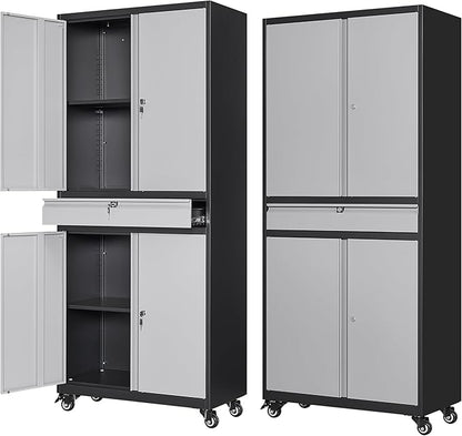 Letaya Metal Garage Storage Cabinet