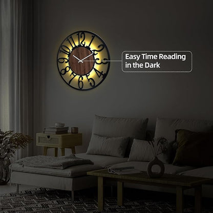 Casaformia 30'' Large Silent Wall Clock