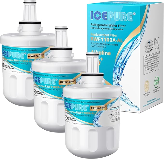 ICEPURE Alkaline DA29-00003G Refrigerator Water Filter Replacement