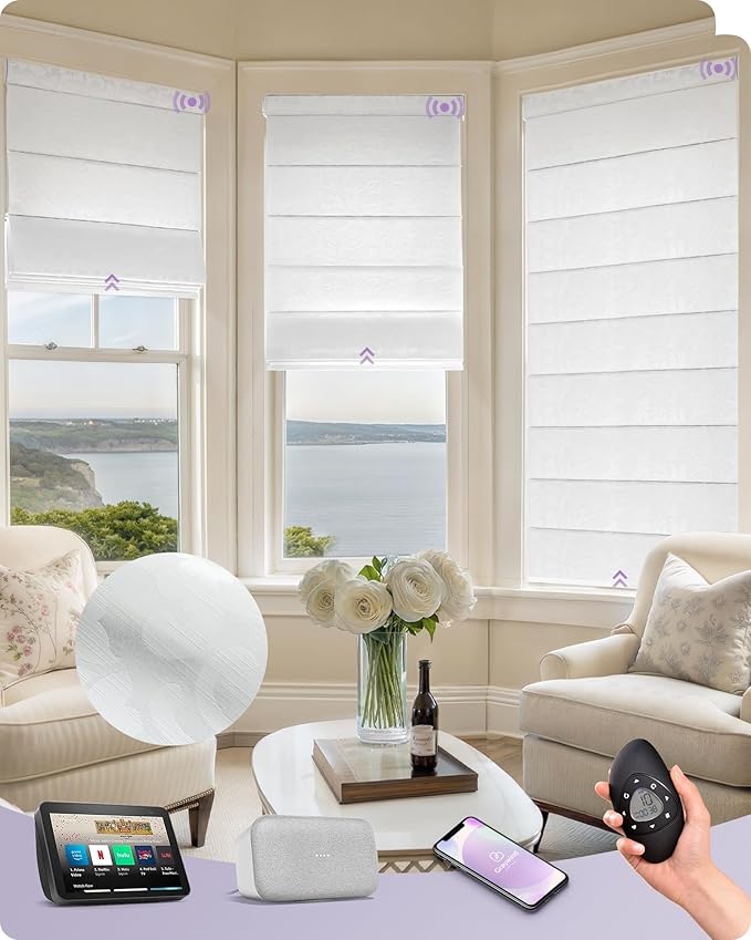 Graywind Smart Roman Shades Compatible