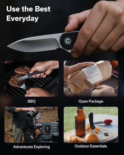 CIVIVI Elementum Pocket Knife C907A (Black)