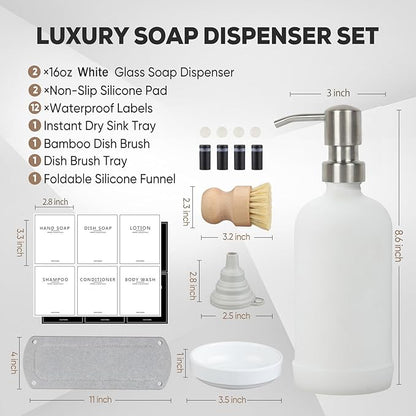 Kitchen Soap Dispenser Set