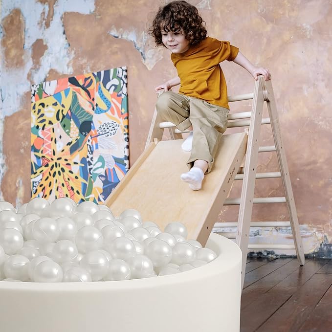 Realhaha Ball Pit Balls 50 100 200 500 Play Balls Plastic Balls for Baby Girls Toddlers Kids Play Tent Pool Playhouse Playpen Party Decoration