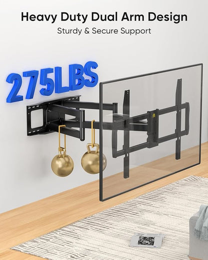 FORGING MOUNT Heavy Duty XXL Full Motion TV Wall Mount
