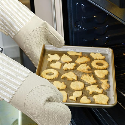 Alselo Silicone Oven Mitts Heat Resistant 932℉
