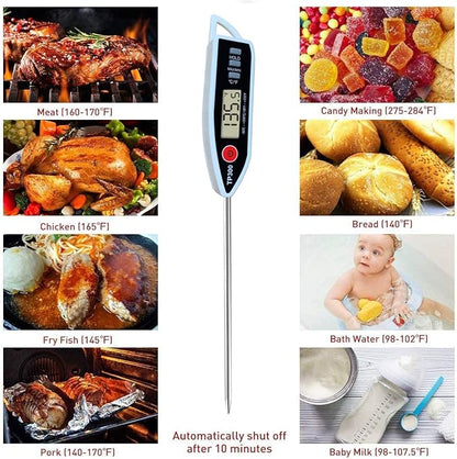 Digital Meat Food Thermometer for Candy Candle Milk BBQCooking Kitchen BBQ