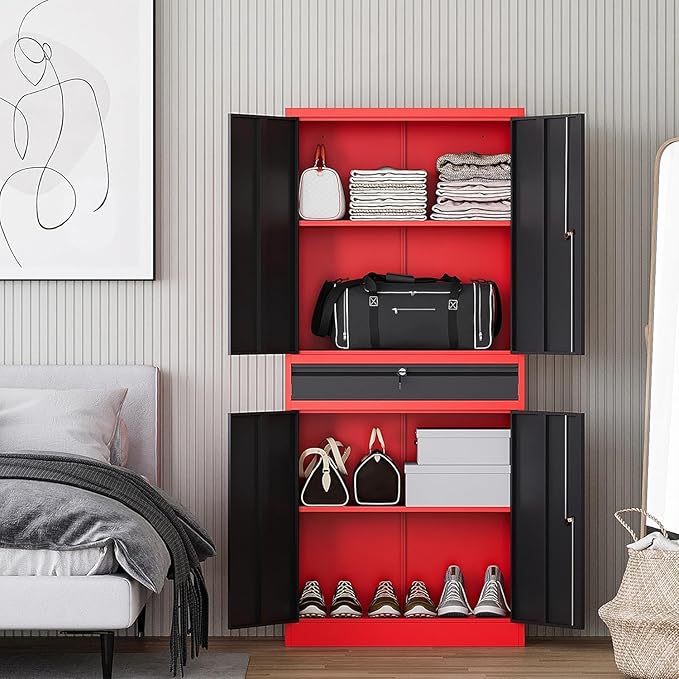 Letaya Metal Garage Storage Cabinet