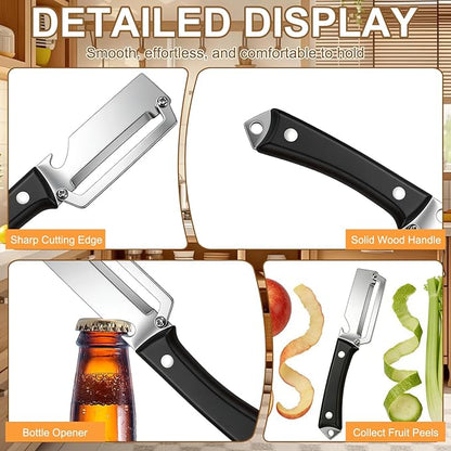 2PCS Premium 2-in-1 Vegetable Peeler